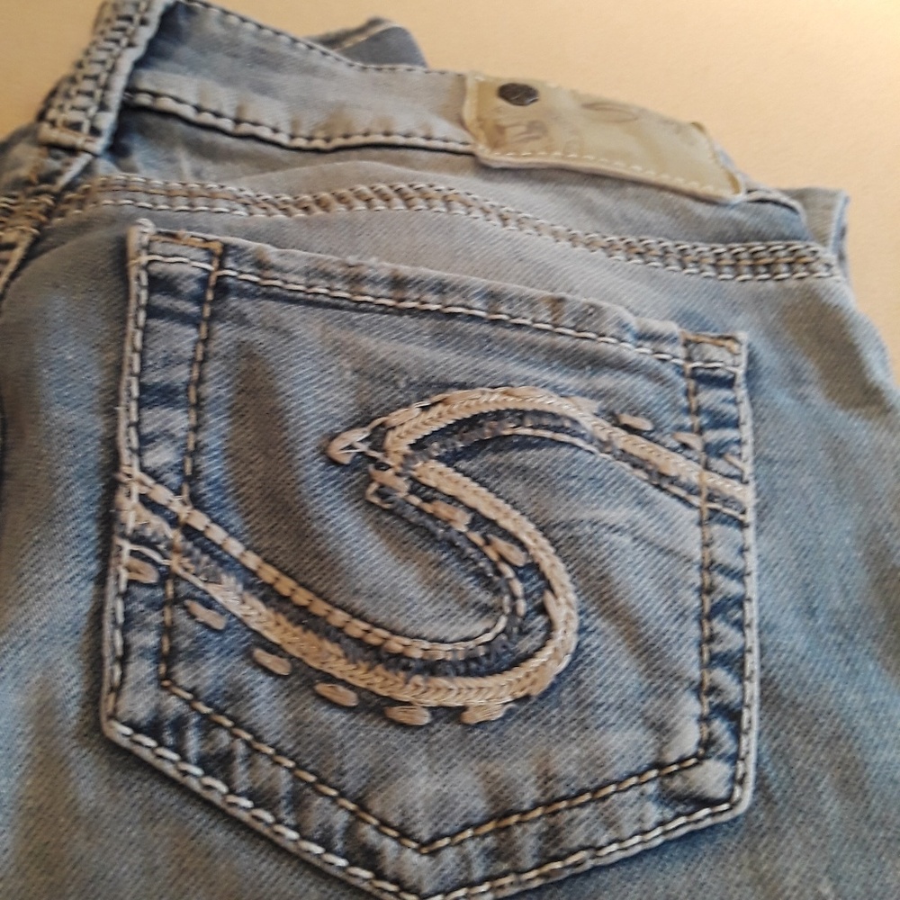 Silver suki jeans